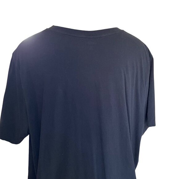 Kingsize Black Burnout T Shirt u Size 4XL Very Soft Top u - Picture 6 of 9